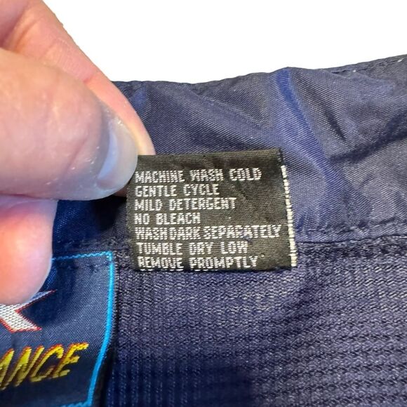 ZX Endurance Unisex Blue Wind Track Rain Pants Size Large - Picture 12 of 12